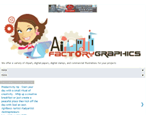 Tablet Screenshot of aifactorygraphics.blogspot.com