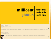 Tablet Screenshot of millicentjames.blogspot.com