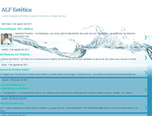 Tablet Screenshot of alfestetica.blogspot.com