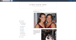 Desktop Screenshot of curlyhairchic.blogspot.com