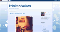 Desktop Screenshot of makanholics.blogspot.com