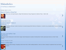 Tablet Screenshot of makanholics.blogspot.com