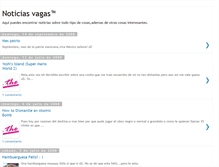 Tablet Screenshot of noticiasvagas.blogspot.com
