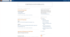 Desktop Screenshot of empregos-no-brasil.blogspot.com