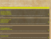 Tablet Screenshot of cahis-uema-cesi.blogspot.com