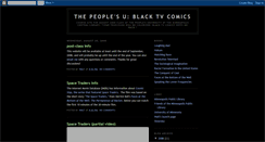 Desktop Screenshot of blacktvcomics.blogspot.com