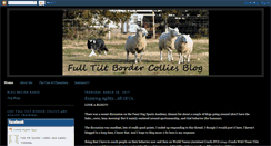 Desktop Screenshot of fulltiltbordercollies.blogspot.com