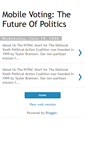 Mobile Screenshot of mobilevoting.blogspot.com