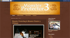 Desktop Screenshot of monsterprotectortri.blogspot.com