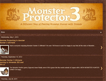 Tablet Screenshot of monsterprotectortri.blogspot.com