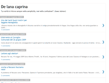Tablet Screenshot of delanacaprina.blogspot.com