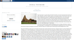 Desktop Screenshot of myindia-tourism.blogspot.com