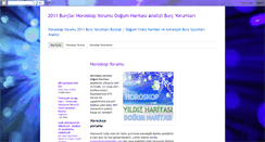 Desktop Screenshot of horoskop-yorumu.blogspot.com