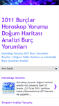 Mobile Screenshot of horoskop-yorumu.blogspot.com