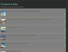 Tablet Screenshot of couleuraleau.blogspot.com