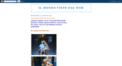 Desktop Screenshot of ilmondovistodalweb.blogspot.com