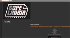 Desktop Screenshot of copelandia-arte.blogspot.com
