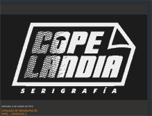 Tablet Screenshot of copelandia-arte.blogspot.com