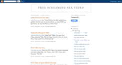 Desktop Screenshot of freescreamingsexvideo.blogspot.com