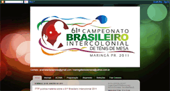 Desktop Screenshot of intercolonial2011.blogspot.com