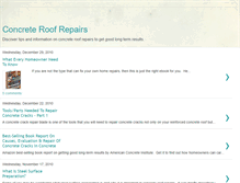 Tablet Screenshot of concreteroofrepairs.blogspot.com