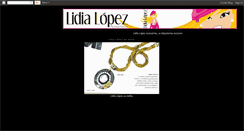 Desktop Screenshot of lidialopezacessorios.blogspot.com