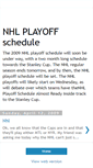 Mobile Screenshot of nhlplayoffschedule.blogspot.com