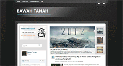 Desktop Screenshot of bawahtanah-2012.blogspot.com