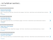 Tablet Screenshot of clubkaraoke.blogspot.com