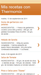Mobile Screenshot of misrecetasconthermomix.blogspot.com