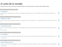 Tablet Screenshot of elcantodelamoneda.blogspot.com