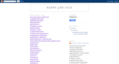 Desktop Screenshot of happy4thjuly.blogspot.com