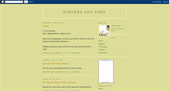 Desktop Screenshot of fingersntoes.blogspot.com