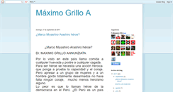Desktop Screenshot of maximogrilloa.blogspot.com