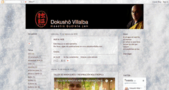 Desktop Screenshot of dokushovillalba.blogspot.com