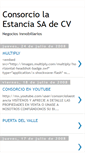 Mobile Screenshot of consorciolaestancia.blogspot.com
