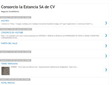 Tablet Screenshot of consorciolaestancia.blogspot.com