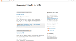 Desktop Screenshot of naocompreendoochefe.blogspot.com