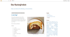 Desktop Screenshot of kuchenfrollein.blogspot.com