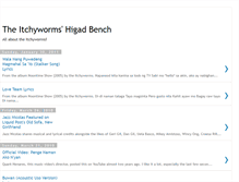 Tablet Screenshot of itchywormshigadbench.blogspot.com