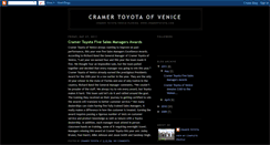 Desktop Screenshot of cramertoyota.blogspot.com