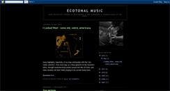 Desktop Screenshot of ecotonal.blogspot.com