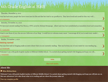 Tablet Screenshot of missrichardsonenglish.blogspot.com