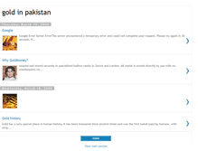 Tablet Screenshot of goldinpak.blogspot.com