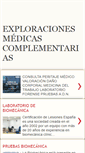 Mobile Screenshot of exploraciones-medicas-complementarias.blogspot.com