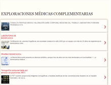 Tablet Screenshot of exploraciones-medicas-complementarias.blogspot.com