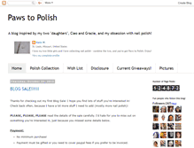 Tablet Screenshot of pawstopolish.blogspot.com
