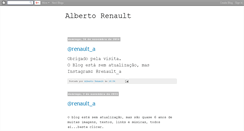 Desktop Screenshot of albertorenault.blogspot.com