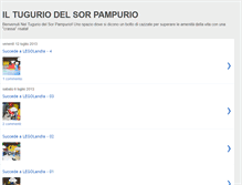 Tablet Screenshot of iltuguriodelsorpampurio.blogspot.com