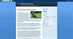 Desktop Screenshot of finding-creative-jobs.blogspot.com